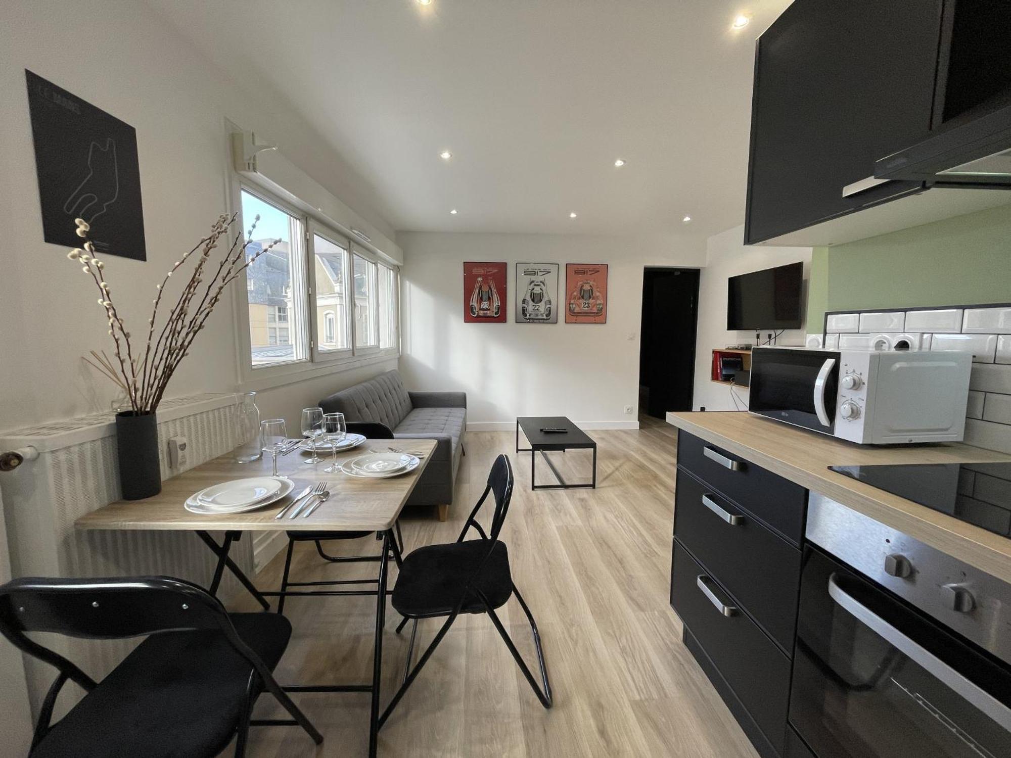 Appartement Le Scuderia - Centre - 3 Pers - Reve Au Mans à Le Mans Extérieur photo